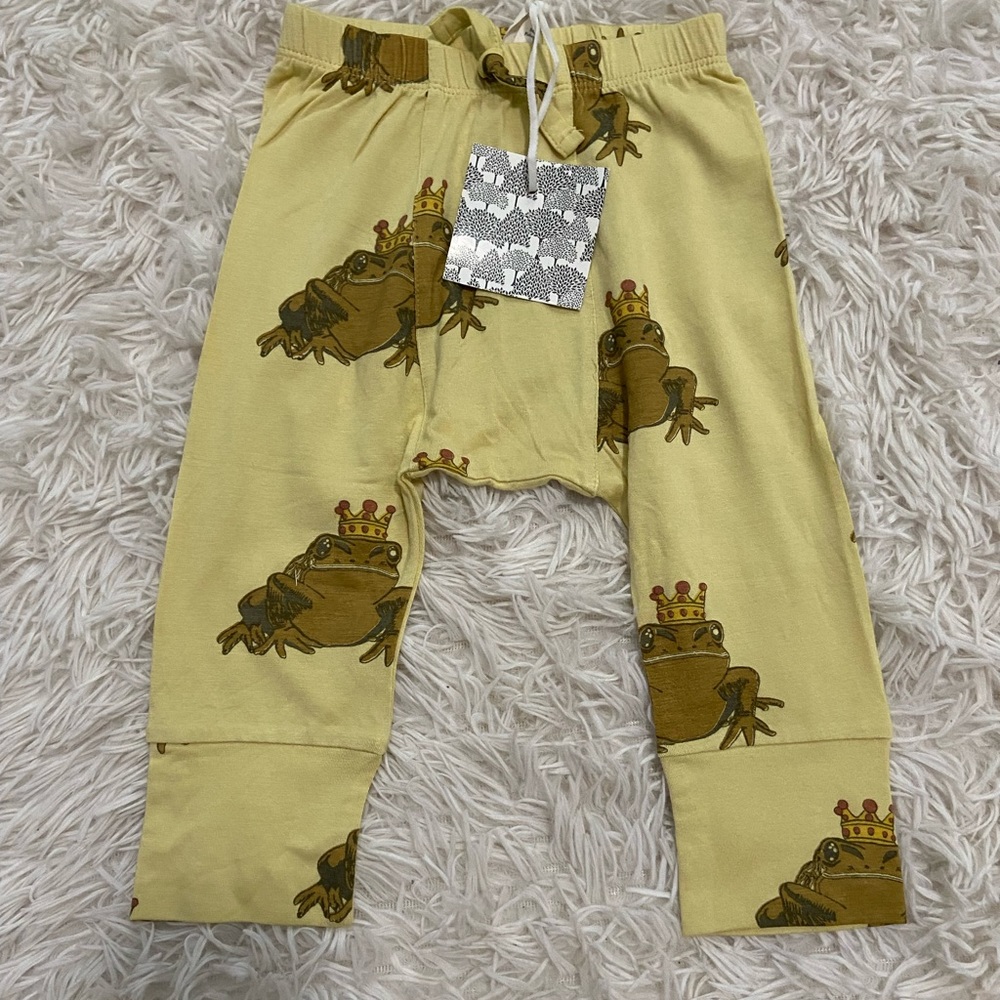 Kate Quinn - 18-24 month - frog prince panda pants - bamboo - NWT